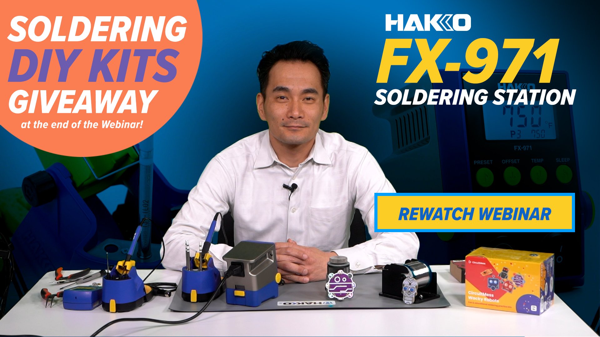 Eye on Hakko: Introducing the NEW FX-971 Soldering Station