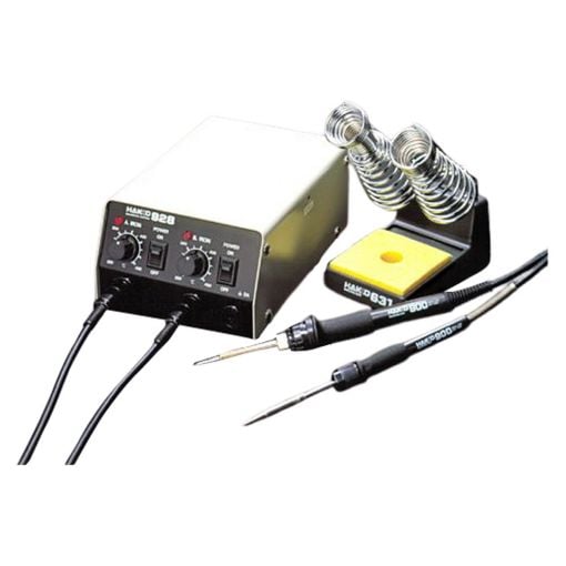 928 ESD Dual Soldering Station with two Large (900L) Handpieces