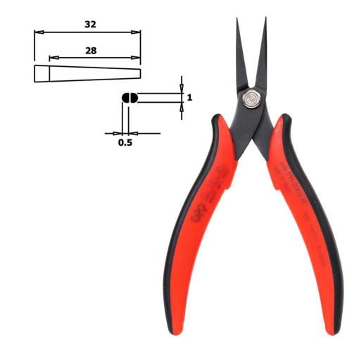 CHP PN-2002-M Pointed Nose Pliers