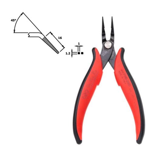 CHP PNB-2005 Long Nose Angled Pliers