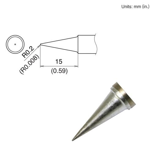 T22-BL Conical Tip