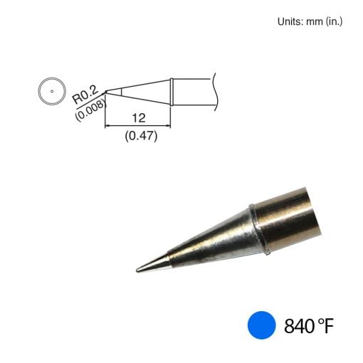 T31-01BL Conical Tip, 840°F / 450°C