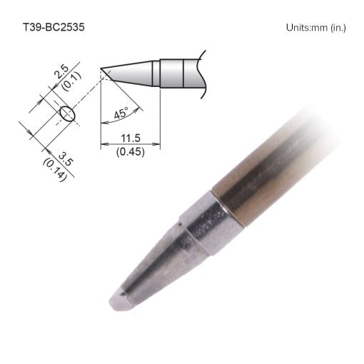 T39-BC2535 Bevel Tip