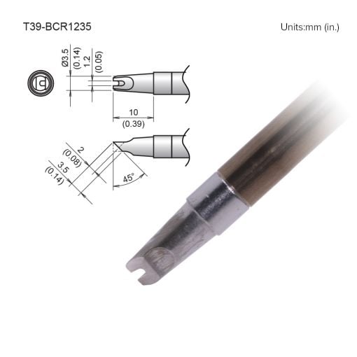 T39-BCR1235 Slot Tip