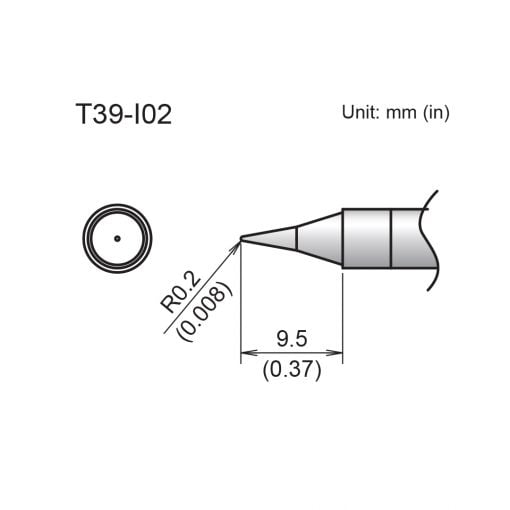 T39-I02 Conical Tip