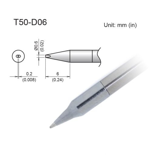 T50-D06 Micro Chisel Tip