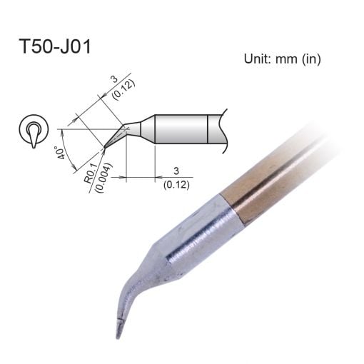 T50-J01 Micro Bent Tip