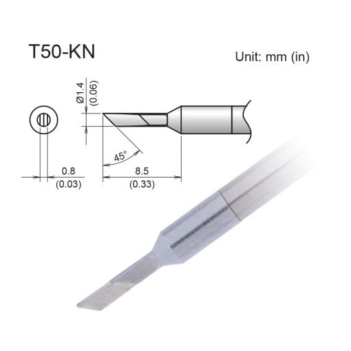 T50-KN Micro Knife Tip