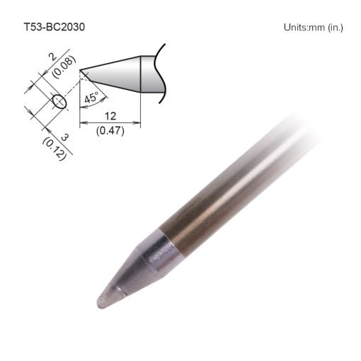 T53-BC2030 Bevel Tip