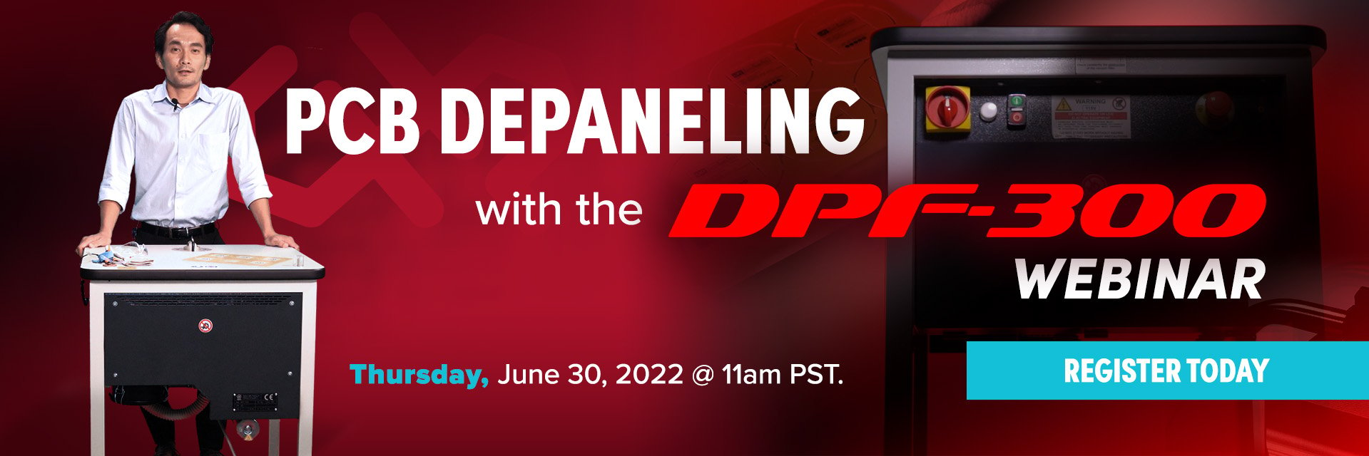 Don't miss it! Register today to learn about the DPF-300!