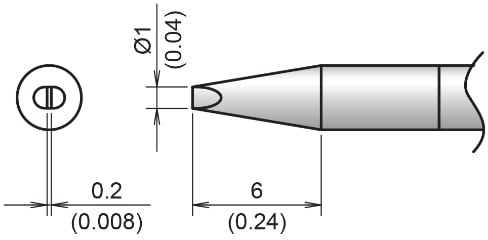 Tip Diagram with Specs